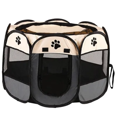 MCBOSON Enclos pliable pour chiots et chatons MCBOSON Enclos pliable pour chiots et chatons