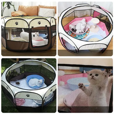 MCBOSON  Enclos pliable pour chiots et chatons