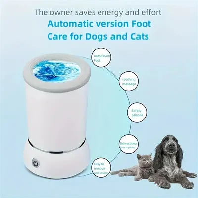 MCBOSON Nettoyeur automatique de pattes de chien