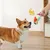 MCBOSON Hunde-Frisbee mit integrierter Glocke MCBOSON Hunde-Frisbee mit integrierter Glocke