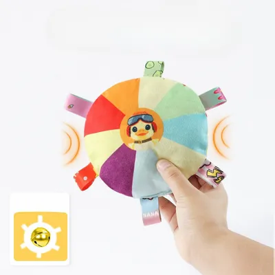 MCBOSON Jouet frisbee pour chien - Clochette intégrée