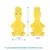 Jouets en peluche pour chiens, canards mignons sans rembourrage Jouets en peluche pour chiens, canards mignons sans rembourrage