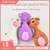 Jouet interactif petits grands chiens morsure résistante Elephan vache Jouet interactif petits grands chiens morsure résistante Elephan vache