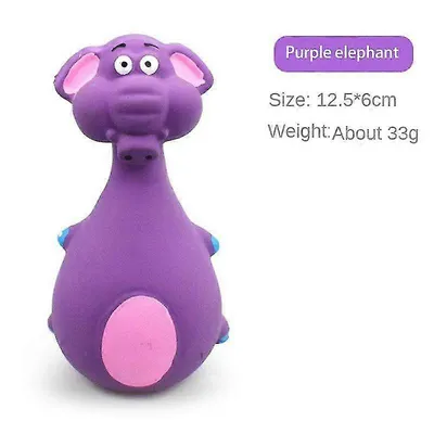 Jouet interactif petits grands chiens morsure résistante Elephan vache