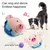 MCBOSON Jouet peluche interactif pour chien