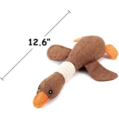 Jouets pour chien pour les mâcheurs puissants Jouets de l'oie grinçants