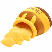 MCBOSON Niche pour chat  forme pot de miel