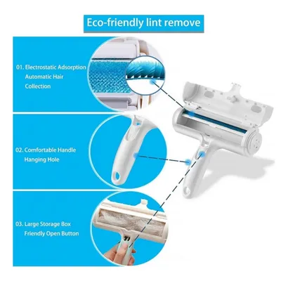 MCBOSON Rouleau à peluches d'adsorption électrostatique MCBOSON Rouleau à peluches d'adsorption électrostatique