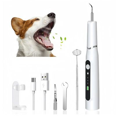 MCBOSON Ultraschall-Zahnbürstenset für Hunde und Katzen