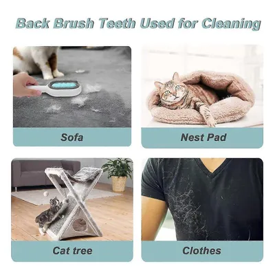 MCBOSON Brosse autonettoyante pour chat 2en1 MCBOSON Brosse autonettoyante pour chat 2en1