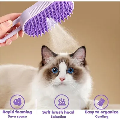 MCBOSON Peigne à vapeur pour chat