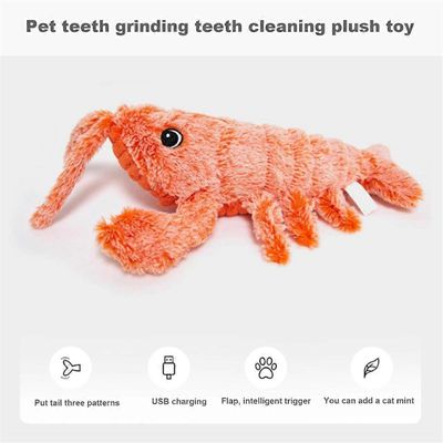 Floppy Homard Chien Jouets En Peluche Saut Homard