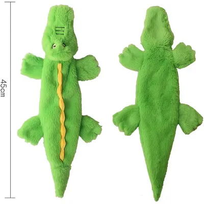 Jouet pour chien Crocodile Squeaker Jouets à mâcher durables pour chien