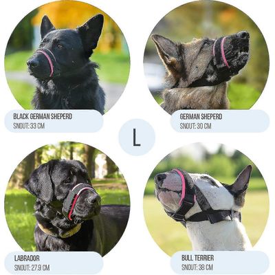 MCBOSON Muselière confortable pour chien