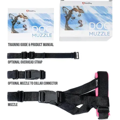 MCBOSON Muselière confortable pour chien