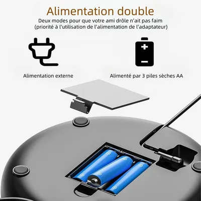 MCBOSON Distributeur automatique pour chien et chat  4L