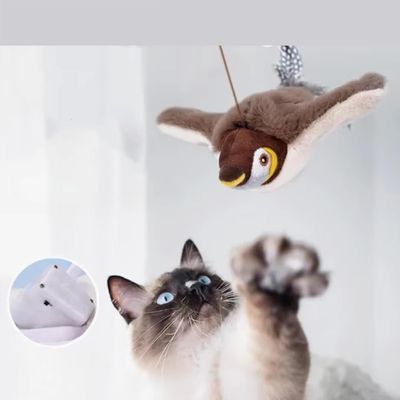IntiMeg Katzenspielzeug – Interaktiver Vogel