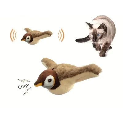Jouet Oiseau interactif et rechargeable pour chat
