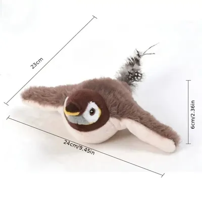 Jouet Oiseau interactif et rechargeable pour chat