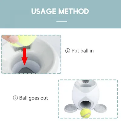 MCBOSON Lanceur de balle  2 en 1