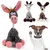 MCBOSON Peluche âne  qui fait des sons