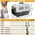 Ferplast Cage de transport pour chats et petits chiens CLIPPER
