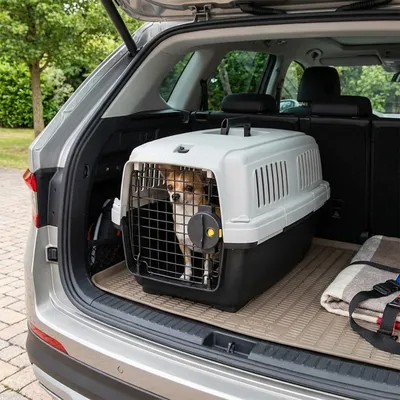 Ferplast Transportbox für Katzen und kleine Hunde CLIPPER