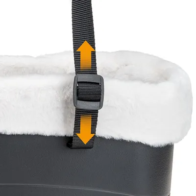 Ferplast Sac de transport pour chiens en résine avec WITH-ME WINTER