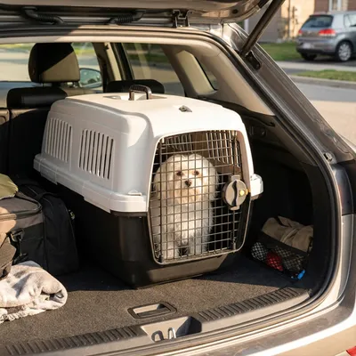 Ferplast Transportbox für Katzen und kleine Hunde CLIPPER