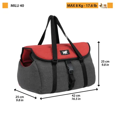 Ferplast Sac de transport en coton lavable Ferplast MILU' MILU' Ferplast Sac de transport en coton lavable Ferplast MILU' MILU'