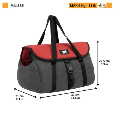Ferplast Sac de transport en coton lavable Ferplast MILU' MILU' Ferplast Sac de transport en coton lavable Ferplast MILU' MILU'
