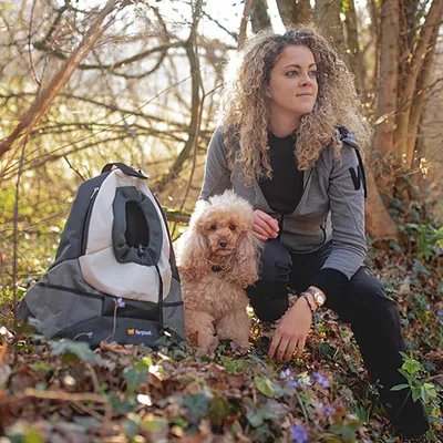 Ferplast Sac à dos pour chiens. Deux mesures. KANGOO