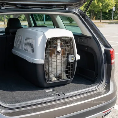 Ferplast Transportbox für mittelgroße Hunde CLIPPER