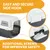 Ferplast Cage de transport pour chiens de taille moyenne CLIPPER Ferplast Cage de transport pour chiens de taille moyenne CLIPPER