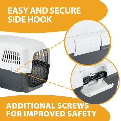 Ferplast Cage de transport pour chiens de taille moyenne CLIPPER Ferplast Cage de transport pour chiens de taille moyenne CLIPPER