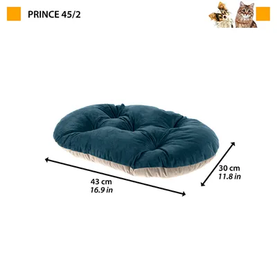 Ferplast Weiches Samtkissen für Hunde und Katzen. PRINCE