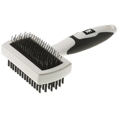 Ferplast Brosse combinée pour chiens et chats. Poil moyen GRO 5765