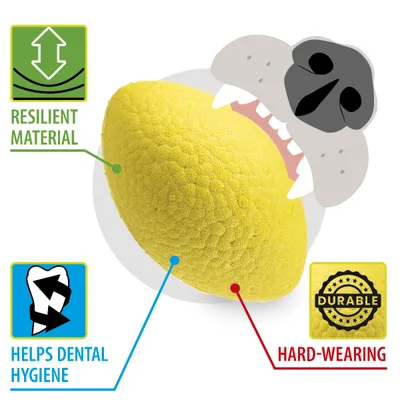 Ferplast Hundespielzeugball, Ferplast Chewa Boing Rugby, CHEWA BOING