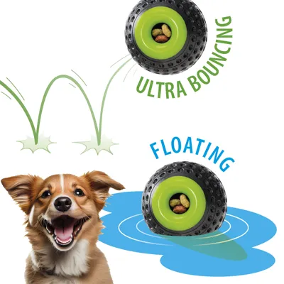 Ferplast Jouet distributeur de croquettes pour chien CHEWA BOING