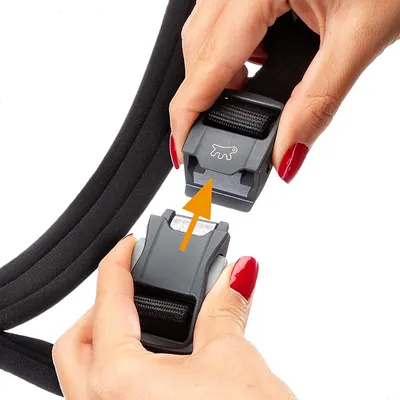 Ferplast Harnais réfléchissante pour chiens avec boucle DAYTONA CROSS P