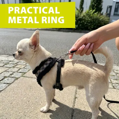 Ferplast Harnais en tissu respirant pour chiens et chats. NIKITA FUR