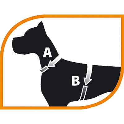 Ferplast Harnais respirant pour chiens avec inserts KAORI P