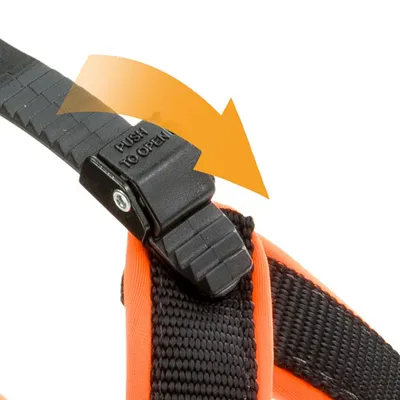 Ferplast Harnais ergonomique pour chiens avec rembourrage AGILA FLUO 1-2 Ferplast Harnais ergonomique pour chiens avec rembourrage AGILA FLUO 1-2
