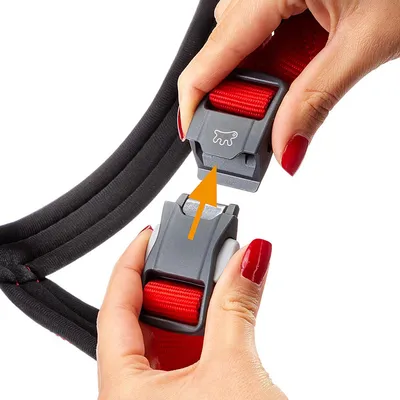 Ferplast Harnais réfléchissante pour chiens avec boucle DAYTONA CROSS P