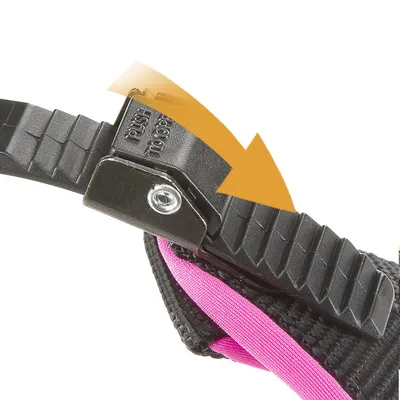 Ferplast Harnais ergonomique pour chiens avec fermeture AGILA FLUO 3-9