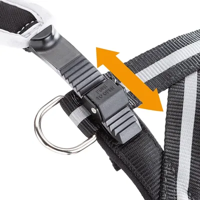 Ferplast Harnais ergonomique en nylon de type suédois - 3 ERGOCOMFORT