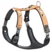 Ferplast Harnais en cuir noir naturel beige avec clous - 3 GIOTTO LUXOR