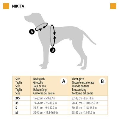 Ferplast Harnais pour chiens en nylon respirant avec NIKITA P