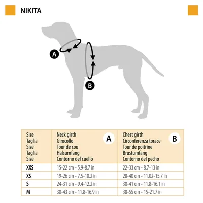 Ferplast Harnais pour chiens en nylon respirant avec NIKITA P