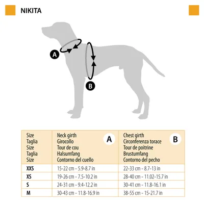 Ferplast Harnais pour chiens en nylon respirant avec NIKITA P